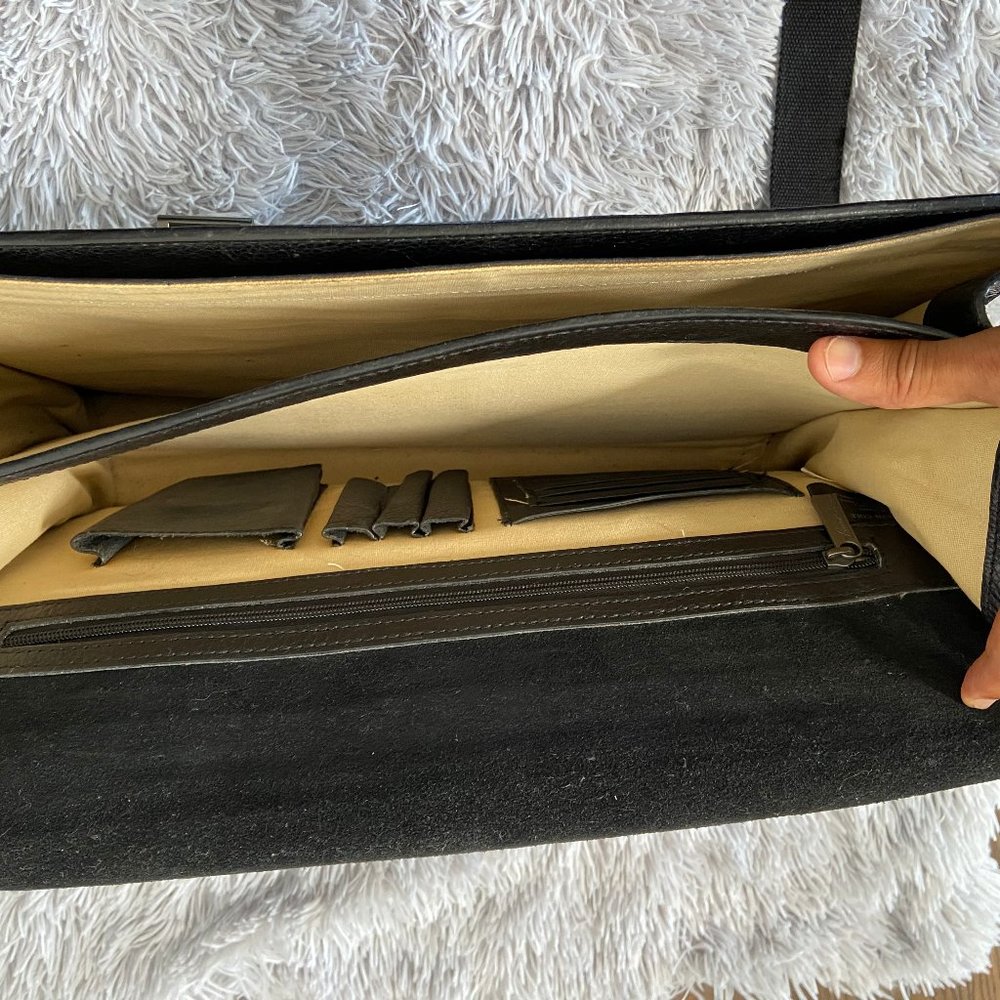 Leather Briefcase - Picture 3 of 6